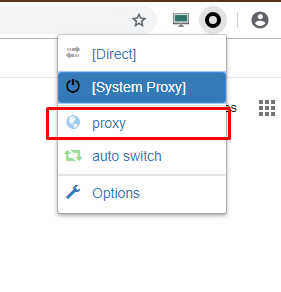 Omega Proxy - SwitchyOmega extension